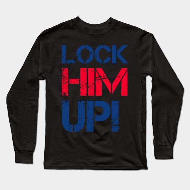 Lock Him Up! Long Sleeve T-Shirt by Traditional-pct